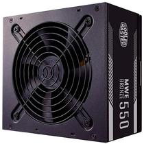 Cooler Master Fuente Mwe 550 Bronze 80PLUS Metal 100-240VOLTS/50-60HZ Black