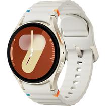 Relogio Smartwatch Samsung Galaxy WATCH7 SM-L300NZEA 40 MM - Cream + Malha Extra Fabric Wine