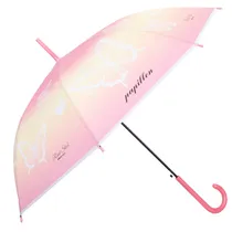 Guarda-Chuva Adulto Colorido Degradê Rosa/Laranja