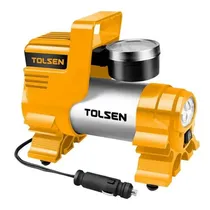 Inflador Elétrico Tolsen 65515 para Autos 12V 100PSI