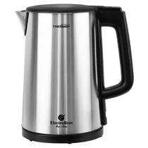 Jarra Elétrica Electrobras Thermo+ EBJE-04 - 1.5L - 2200W - 220V - Prata e Preto
