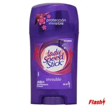 Desodorante Barra Lady Speed Stick Feminino Invisible Floral 45G