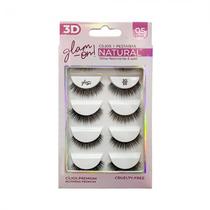 Set Cilios Posticos Glam On Natural 3D66 5 Pares