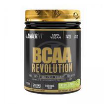 Bcaa Revolution 100% Vegano Landerfit 405G Green Apple