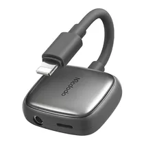 Adaptador Mcdodo CA-2740 Lightning To Lightning / Jack 3.5MM - Grey