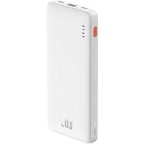 Carregador Portatil Baseus Airpow 20 W 10.000 Mah USB-A + USB-C + Micro-USB - Branco (PPQD090002)