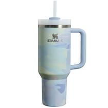 Copo Termico Stanley Quencher H2.0 Flowstate Tumbler de 1.18 Litros - Cool Serene Brushstroke