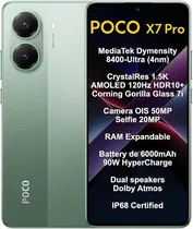 Cell Xiaomi Poco X7 Pro 5G 12GB Ram 256GB - Green (Global)