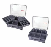 Sumax Caja de Pesca CP-2502-GR c/Bandeja Gris