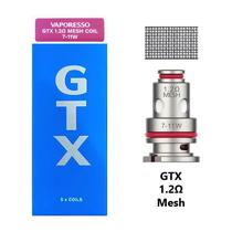 Resistencia Coil Vaporesso GTX 1.2 Ohms - 5 Unidades