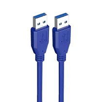Cabo de Extensao USB 3.0 Macho/Macho 1.8M - Azul