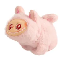Boneco Labubu Pulseira - com Música e Luzes - Rosa