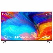 Smart TV TCL 75P735 - 4K - HDMI/USB - Bluetooth - 75"