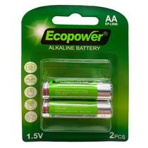 Pilha Alkalina Ecopower AA EL-LR06 / 2 PCS