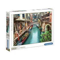 Rompecabezas Clementoni High Quality Collection Venice Canal 39458 1000 Piezas