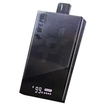 Vaper Descartável Life Pod The Chosen One 40K Puffs - Coconut Water Carbon Black