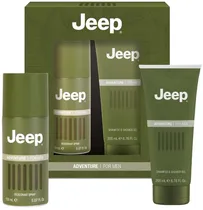 Kit Jeep Adventure Shampoo+Shower Gel 200ML + Desodorante 150ML