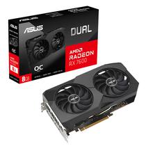 Placa de Vídeo Asus Dual Radeon RX 7600 Oc Edition Dual 8 GB GDDR6 - Preto