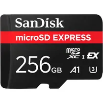 Cartão de Memória Micro SD Sandisk Express SDXC 256GB 880 MB/s - SDSQXFN-256G-GN4NN