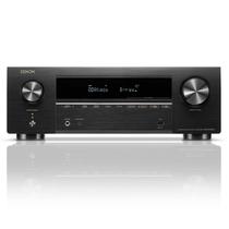 Receiver Denon AVR-X1800H 7.2CH/8K 110V Preto