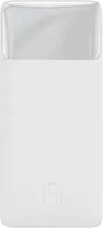 Carregador Portátil Baseus PPBD050001 10000MAH Digital 15W White