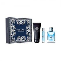 Kit Perfume Versace Pour Homme Masculino 3PCS