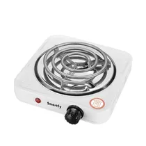 Fogareiro Fogão Eletrico Smartfy FG01W / 1 Boca / 1000W / 220V ~ 50/ 60HZ - Branco