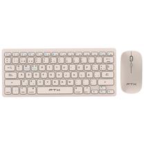 Teclado FTX Wireless + Mouse FTXGK03S Portugues - Dourado