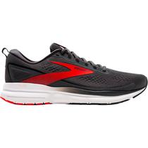 Tenis Brooks Masculino Trace 3 12 Preto/Vermelho - 1104121D083