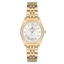 Relógio Analógico Feminino Daniel Klein DK.1.12743-2 Premium Ladies / Pulseira de Aço Inoxidável - Dourado