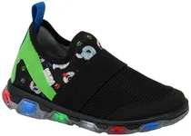 Tênis Infantil Klin Color Light 353 - Preto/Verde Citrico