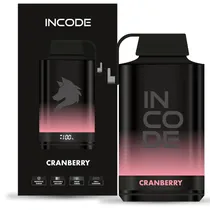 Vaper Descartável Incode 20000 Puffs - Cranberry