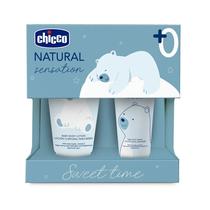 Chicco Cosmetica Set Locion Facial Y Coporal Natural Sensation Detalles En El Producto 50-150ML s/C