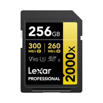 Memoria SD Lexar 256GB 300-260MB Gold Series