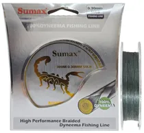 Linha Multifilamento Sumax Scorpion Braid X8 0,30MM 50LB 300M
