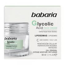 Creme Facial Anti-Envelhecimento Babaria Acido Glicolico 50ML