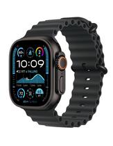 Relogio Apple Watch Ultra 2 49MM Black Ti Black Ocean Band MX4P3LW/A