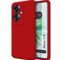 Capa Silicona Case Oppo Reno 11F CPH2603 Rojo