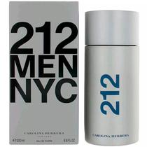 Perfume Carolina Herrera 212 NYC Men Eau de Toilette Masculino 200ML