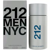 Perfume Carolina Herrera 212 NYC Men Eau de Toilette Masculino 200ML