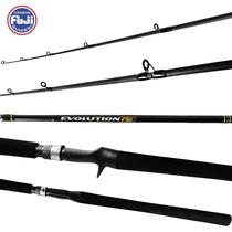 Marine Pesca Vara EVG3-C601MM Fibra de Carbono 6"0" (1,83M) Negro