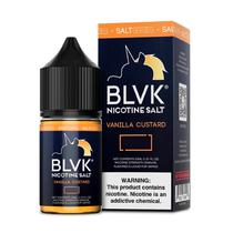 Juice BLVK Salt Vanilla Custard 50MG 30ML