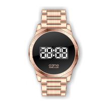 Relogio Digital Masculino Daniel Klein D Time DK.1.12322-2- Rosa Ouro