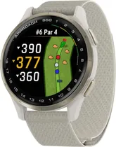 Relogio GPS Garmin Approach S50 Golf 010-03010-01 Cream Gold