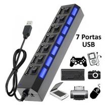 Hub USB 3.0 7PORTAS com Fonte