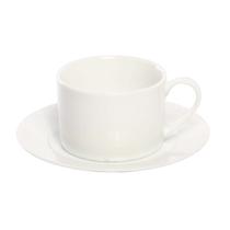 Taza Con Plato Porcelana 180ML