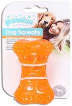 Osso Termoplastico Laranja 10.5CM - Pawise Dog Squeaky 14508