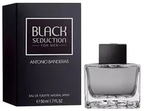 Perfume Antonio Banderas Seduction In Black Edt 50ML - Masculino