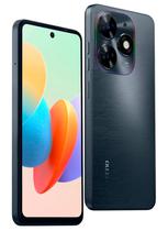 Celular Tecno Spark Go 2024 BG6 64GB / 3GB Ram / Dual Sim / Tela 6.6 / Cam 13MP - Preto