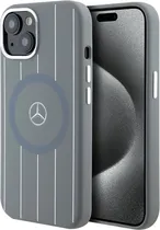 Capa Mercedes-Benz para iPhone 15 MEHMP15S23SSSA - Grey